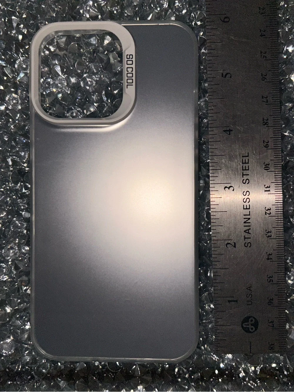 iPhone 15 Sleek Black Phone Case with Camera Protection